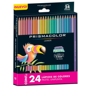 Lápices Color Prismacolor Largo Pastel 24 Colores