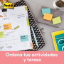Nota Adhesiva Post-It 653 Chico Neón 4x400 Hojas
