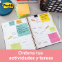 Nota Adhesiva Post-It 653 Chico Neón 4x400 Hojas