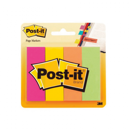 Separador de Página Post-It Banderita 671-4AF Colores Variados 200 Hojas