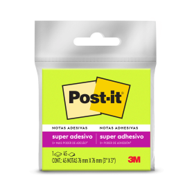 Notas adhesivas Post It Verde 45 hojas 76x76 mm