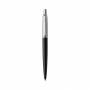 Bolígrafo Parker Jotter Cuerpo Metálico Negro Punta Media Azul