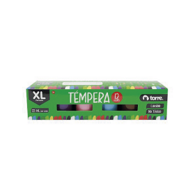 Tempera Torre 12 Colores 22 ml
