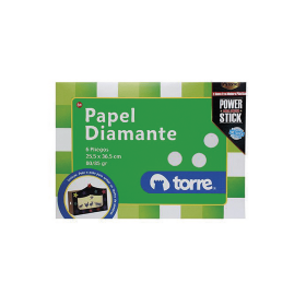 Carpeta Arte Torre Papel Diamante 6 Pliegos