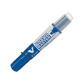 Plumón de Pizarra Pilot Vboard Punta Biselada Recargable Azul