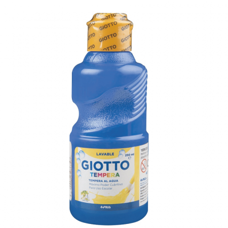 Témpera Giotto 250 ml Azul