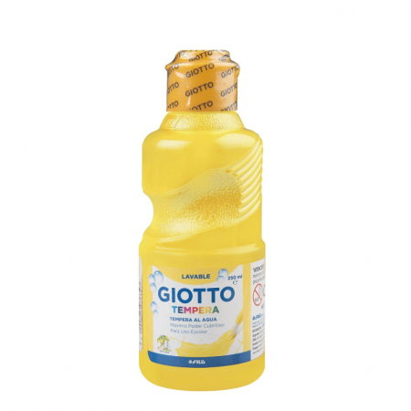 Témpera Giotto 250 ml Amarillo