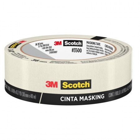 Cinta Masking Scotch Nro 3500 36 mm X 40 M