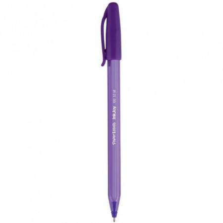 Lápiz Pasta Paper Mate Kilométrico Inkjoy 100ST Punta Media 1.0 mm Morado