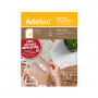 Etiqueta Autoadhesiva Adetec Borde Dorado 33 Por Hoja 70x25 mm 5 Unidades