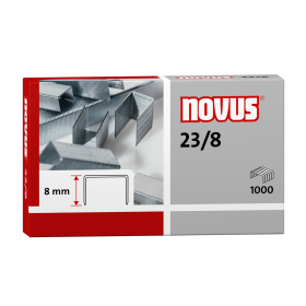Corchetes Novus 23/8 Caja de 1000 Unidades