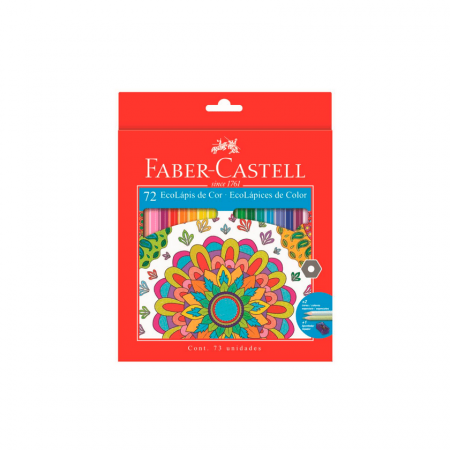 Lápiz Color Faber Castell Largo 72 Colores