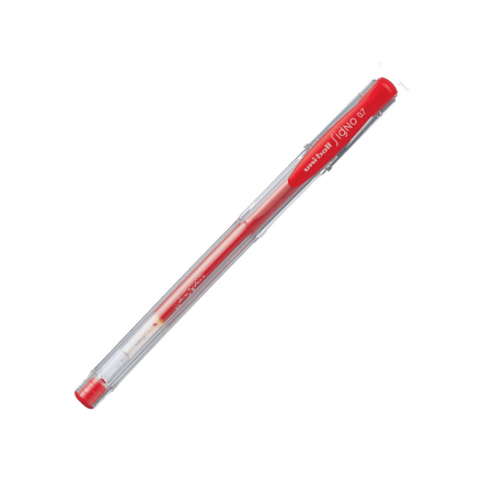 Bolígrafo Gel Uniball UM-100 Signo 0.7 mm Rojo