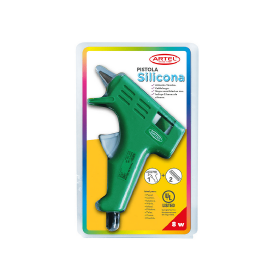 Pistola de Silicona Caliente Artel 7 mm Verde