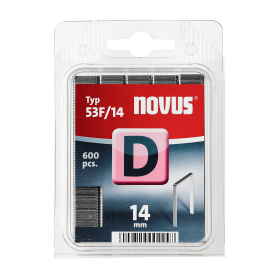 Corchetes Novus 53F D14 Caja de 600 Unidades