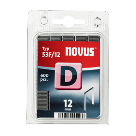Corchetes Novus 53F D12 Caja de 600 Unidades