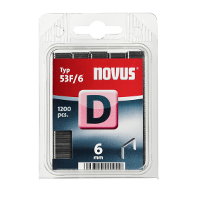 Corchetes Novus 53F D6 Caja de 1200 Unidades