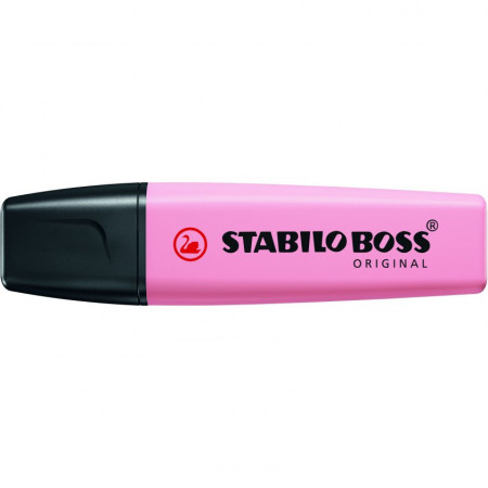 Destacador Stabilo Boss Pastel Rosado