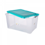 Caja Plástica Kendy con Tapa Color Surtido 68 L