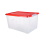 Caja Plástica Kendy con Tapa Color Surtido 68 L