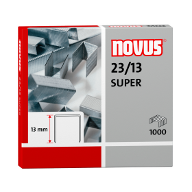 Corchetes Novus 23/13 Caja de 1000 Unidades