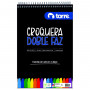 Croquera Torre Doble Faz Oficio 50 Hojas