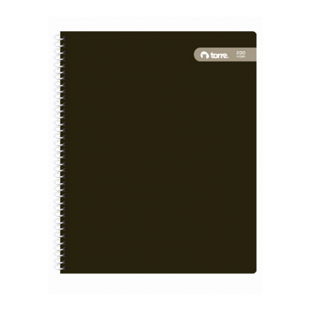 Cuaderno Universitario Torre University Espiral Simple M7 200 Hojas