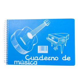 Cuaderno de Música J.S Pauta Entera 60 Hojas