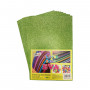 Goma Eva Offione Glitter Verde Claro 20x30 Cm Paquete de 10 Unidades