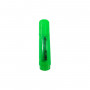 Destacador Offione Verde Fluorescente Cuerpo Transparente