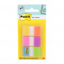 Separador de Página 3M Post-It Banderita Colores Variados 60 Hojas