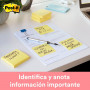 Notas Adhesivas 3M Post-It Amarillo 4BX 38x50 mm 100 hojas