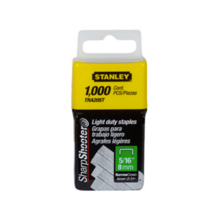 Corchetes Stanley Tra205T 5/16'' Caja de 1000 Unidades