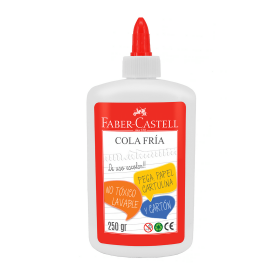 Adhesivo Cola Fría Faber-Castell Escolar 250 g