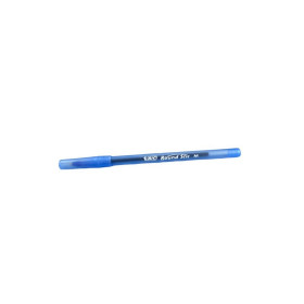 Lápiz Pasta BIC Round Stic Punta Mediana 1.0 Mm Azul