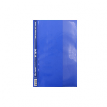 Carpeta Vinil Auca Oficio Azul