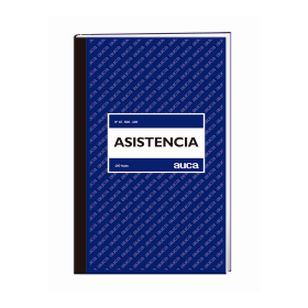 Libro Asistencia Auca At-500-100 - 100 Hojas