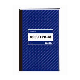 Libro Asistencia Auca At500-100 50 Hojas