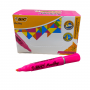 Destacador Bic Marking Fluorescente Rosado