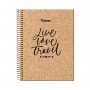 Cuaderno Torre A4 Tapa Corcho M7 120 Hojas