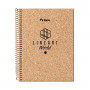 Cuaderno Torre A4 Tapa Corcho M7 120 Hojas