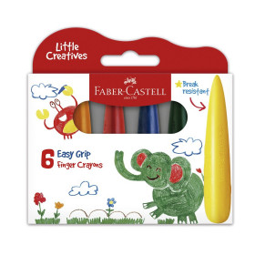 Lápiz Crayon Faber Castell Little Creatives 6 Colores