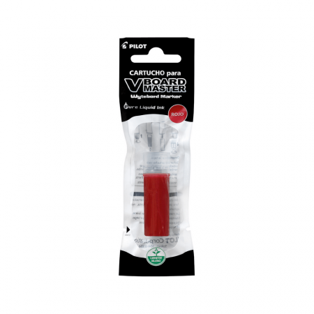 Tinta para Cartucho Pilot Plumón Pizarra Vboard Rojo
