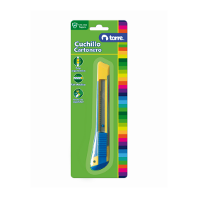 Cuchillo Cartonero Torre Grande Con Freno y Riel