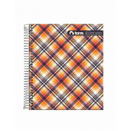 Cuaderno 1/2 Oficio Torre Escoces M7 Tapa Dura 150 Hojas