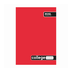 Cuaderno College Ross Liso M7 80 Hojas