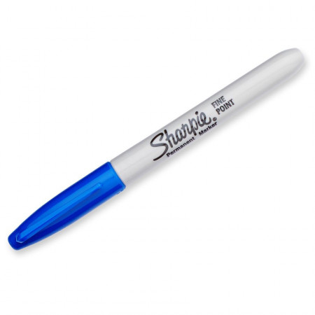 Marcador Permanente Sharpie Punta Fina 1.0 mm Azul