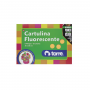 Carpeta con Cartulina Fluorescente Torre 6 Pliegos