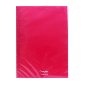 Carpeta Plastificada Geopen Fucsia Reverso Blanco