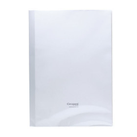 Carpeta Plastificada Geopen Blanco Reverso Blanco